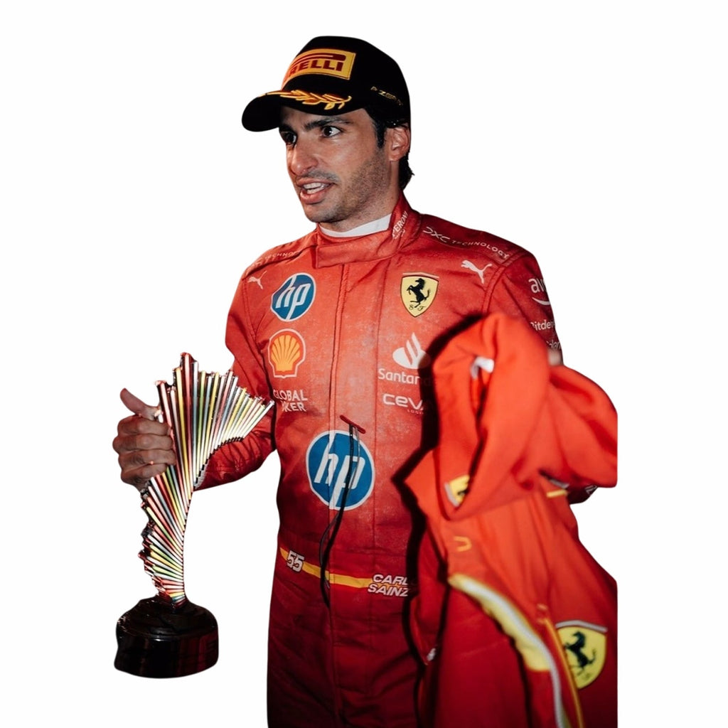 2024 F1 Racing Costume Worn by Charles Leclerc & Carlos Sainz Jr. - Las Vegas GP Endless Racewear