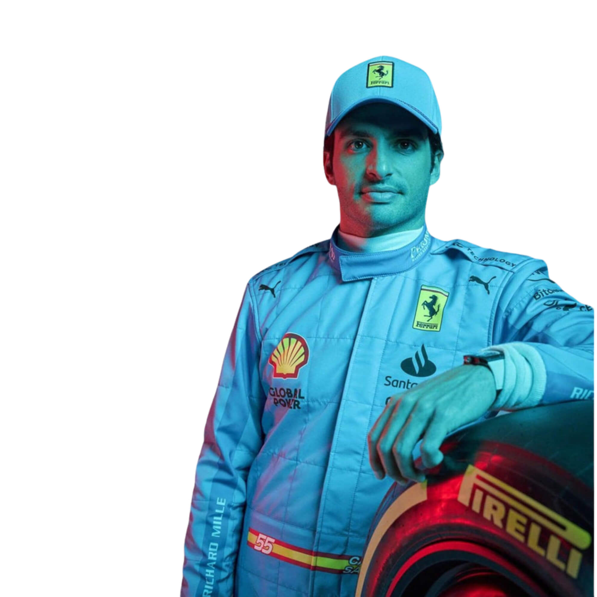 Carlos Sainz Jr 2024 Miami Grand Prix F1 Racing Suit Endless Racewear