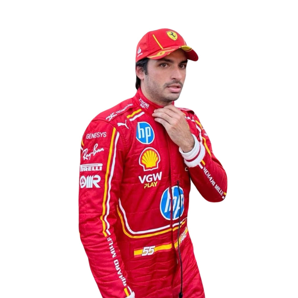 Carlos Sainz Jr 2024 Monaco GP HP F1 Racing Suit Endless Racewear