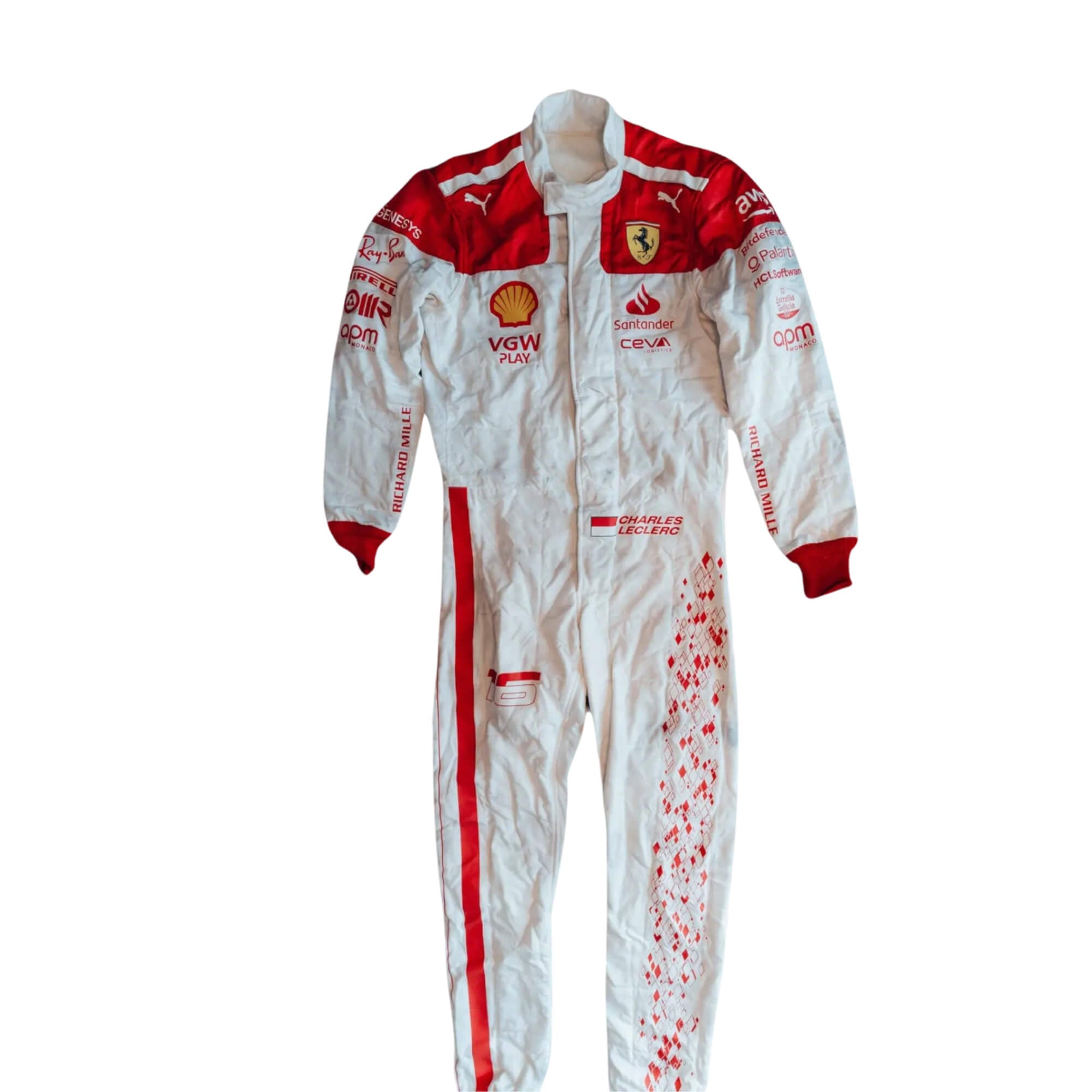 Charles Leclerc 2023 Monaco GP F1 Racing Suit Endless Racewear