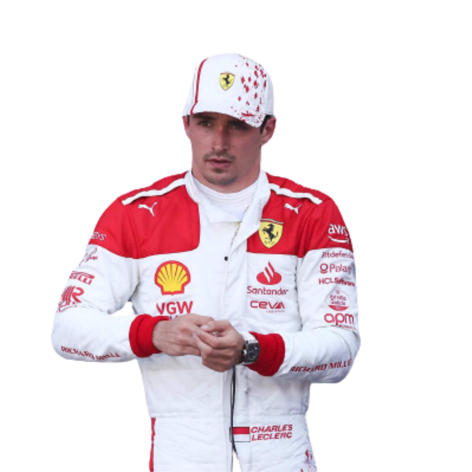 Charles Leclerc 2023 Monaco GP F1 Racing Suit Endless Racewear