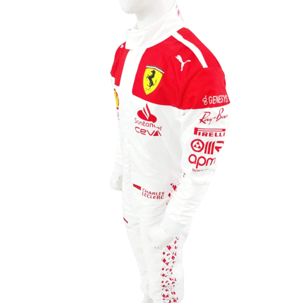 Charles Leclerc 2023 Monaco GP F1 Racing Suit Endless Racewear