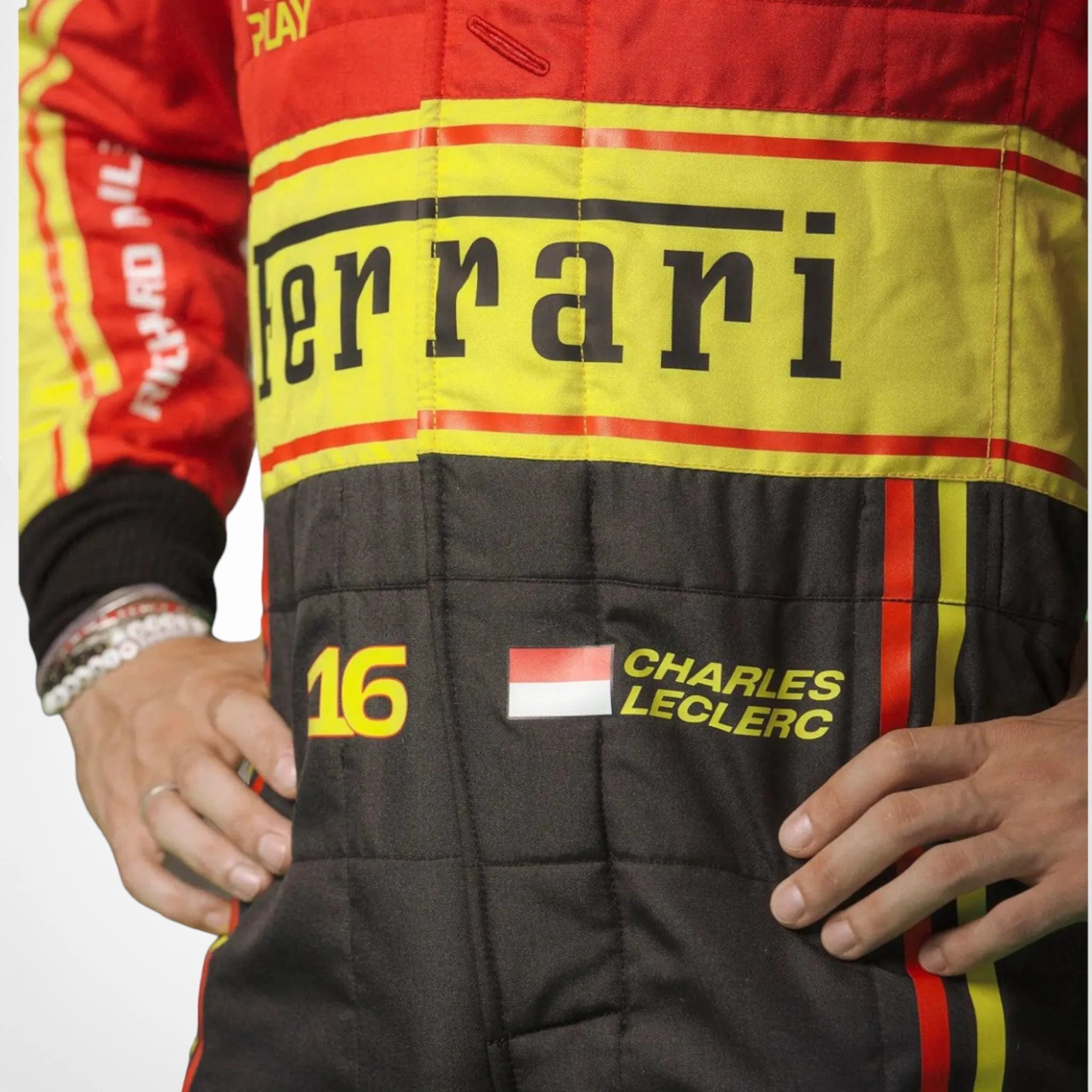 Charles Leclerc 2023 Monza Special Edition F1 Racing Suit Endless Racewear