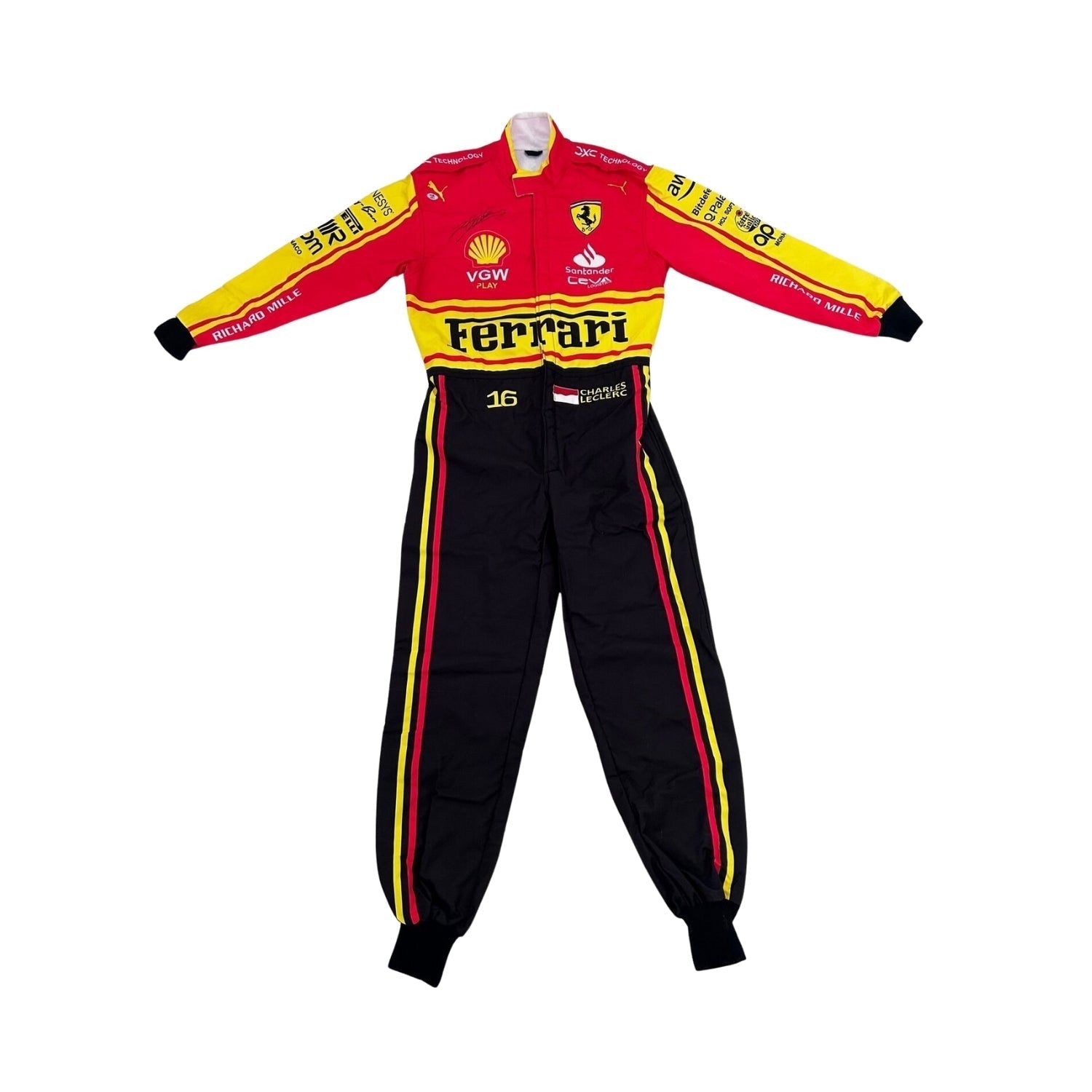 Charles Leclerc 2023 Monza Special Edition F1 Racing Suit Endless Racewear