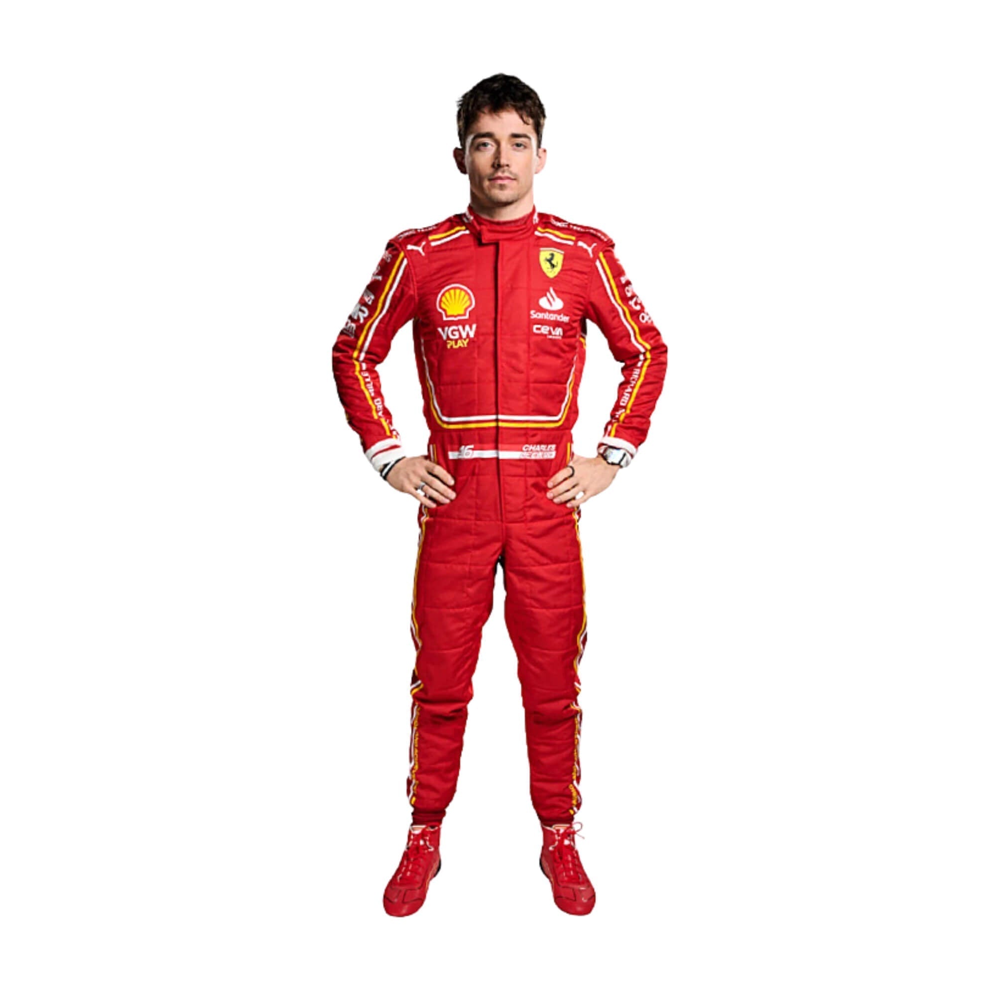 Charles Leclerc 2024 F1 Racing Suit Endless Racewear