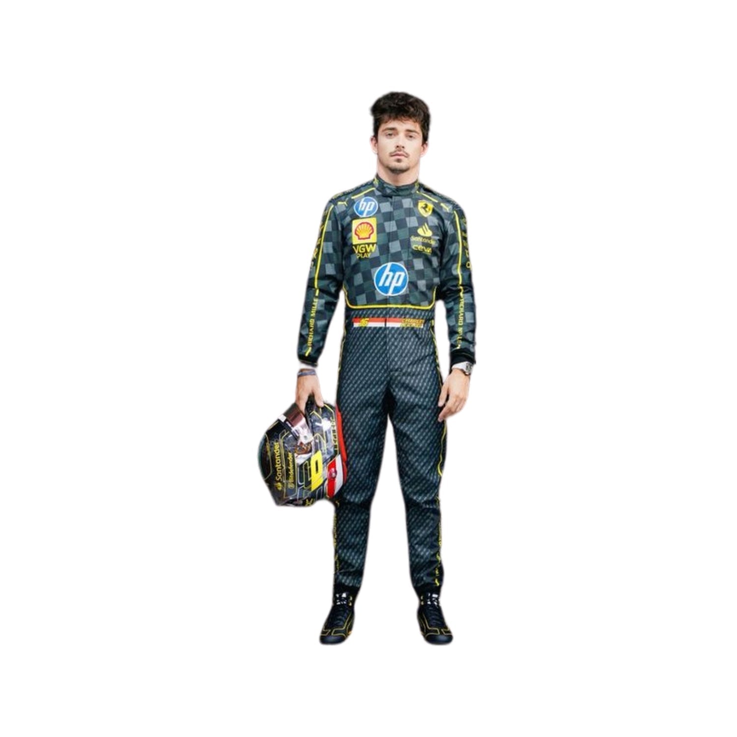 Charles Leclerc 2024 HP Italy GP F1 Racing Suit Endless Racewear