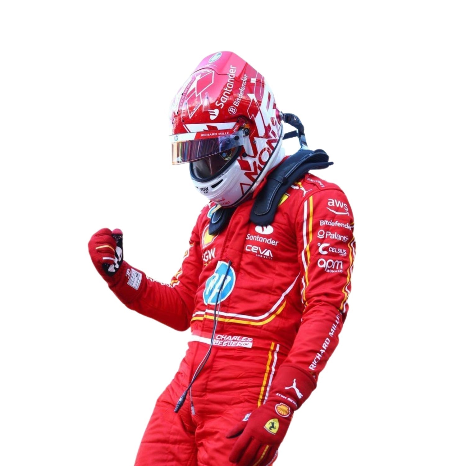 Charles Leclerc 2024 Hp Monaco GP F1 Racing Suit Endless Racewear