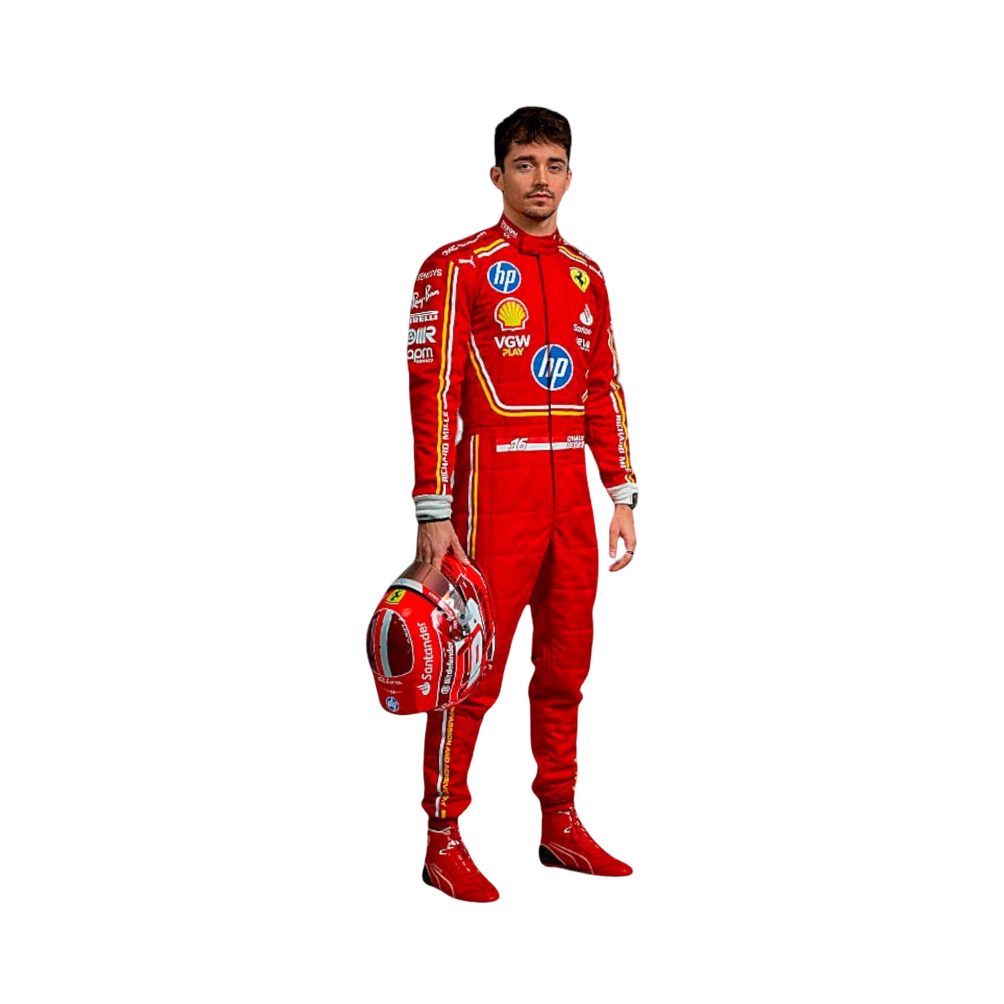 Charles Leclerc 2024 Hp Monaco GP F1 Racing Suit Endless Racewear