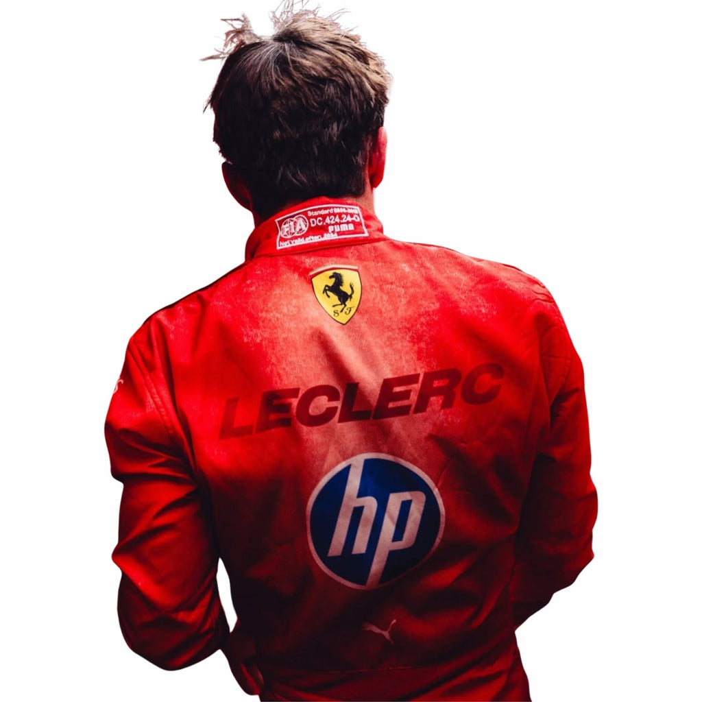 2024 F1 Racing Costume Worn by Charles Leclerc & Carlos Sainz Jr. - Las Vegas GP Endless Racewear
