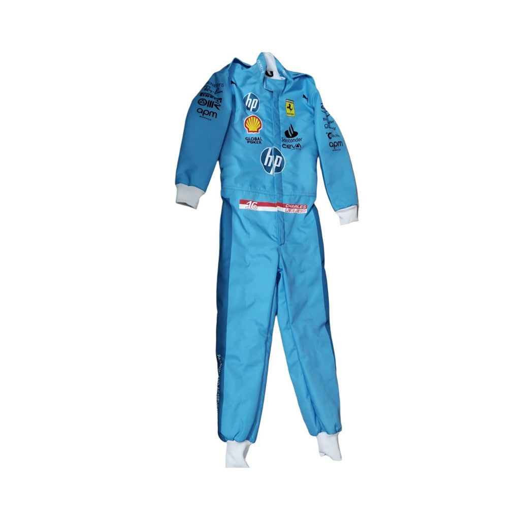 Charles Leclerc 2024 Miami Grand Prix F1 Racing Suit Endless Racewear