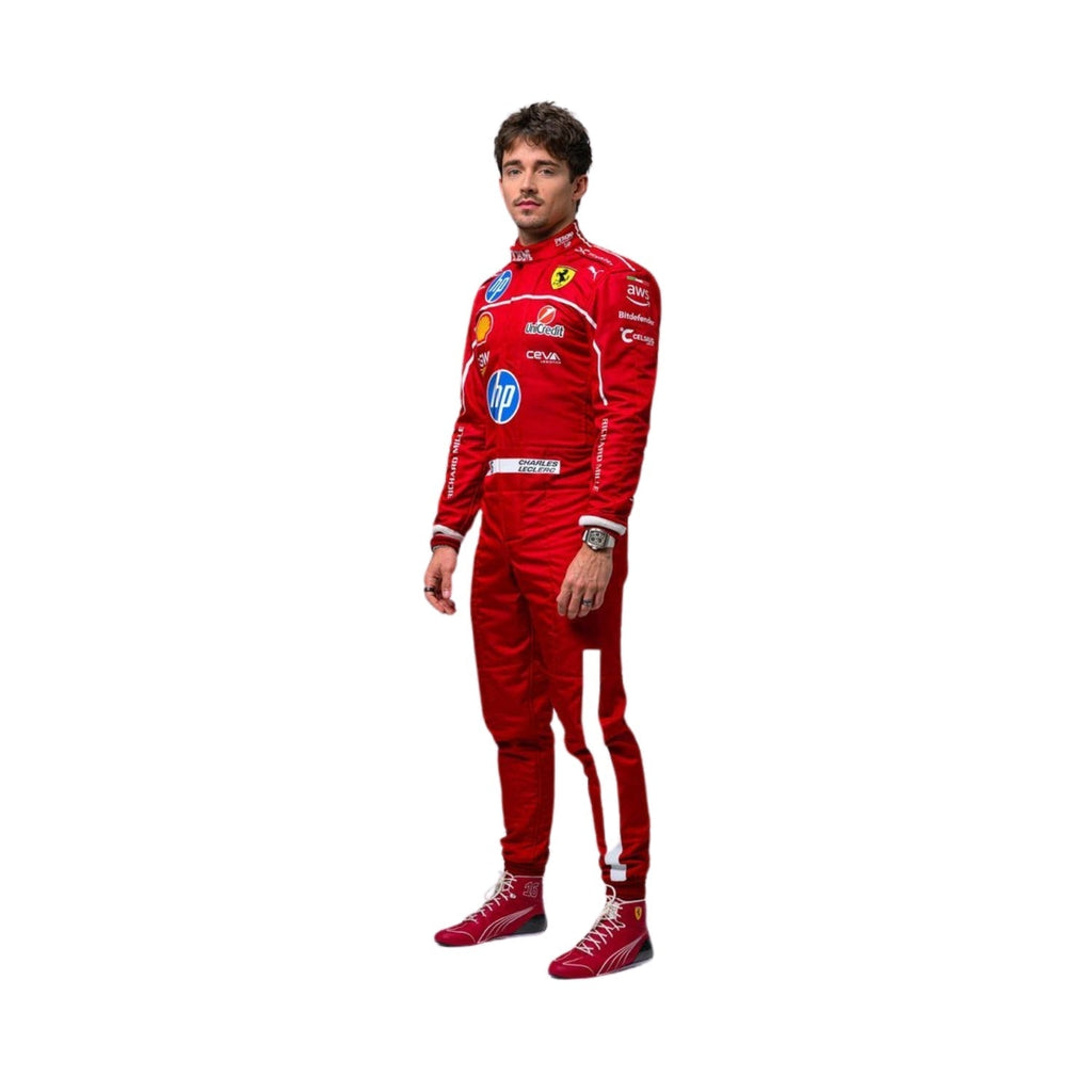 Charles Leclerc 2025 F1 Racing Suit Endless Racewear
