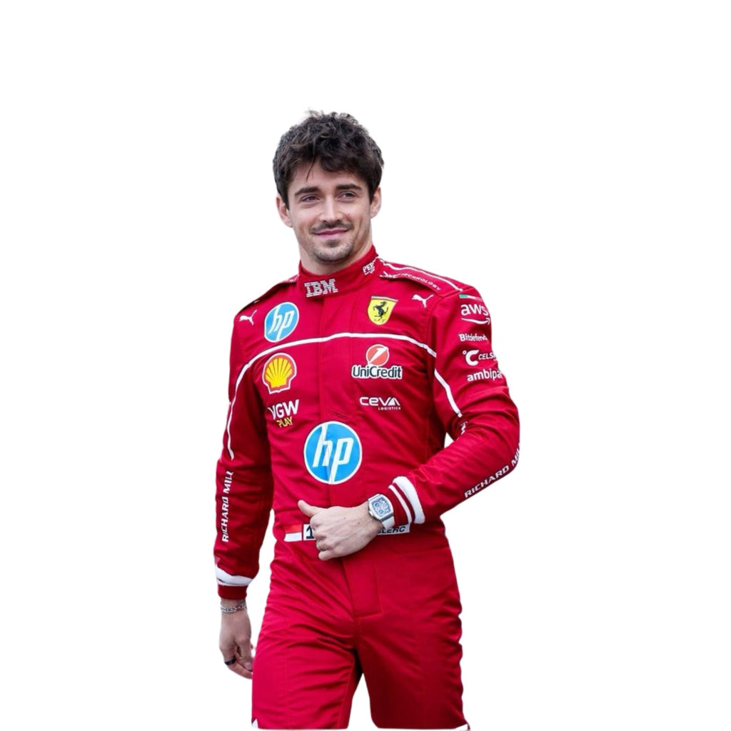 Charles Leclerc 2025 F1 Racing Suit Endless Racewear