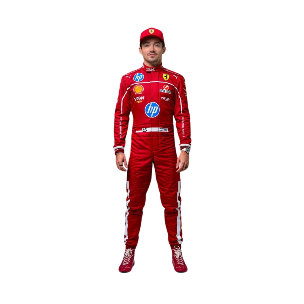 Charles Leclerc 2025 F1 Racing Suit Endless Racewear