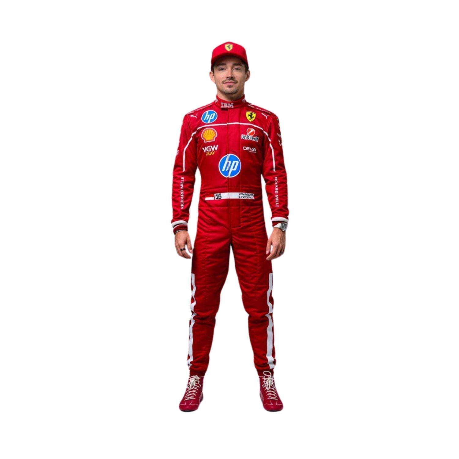 Charles Leclerc 2025 F1 Racing Suit Endless Racewear