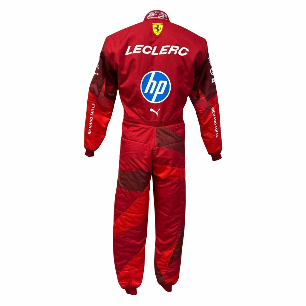 2025 F1 Racing Costume Worn by Charles Leclerc & Lewis Hamilton - Las Vegas GP Endless Racewear