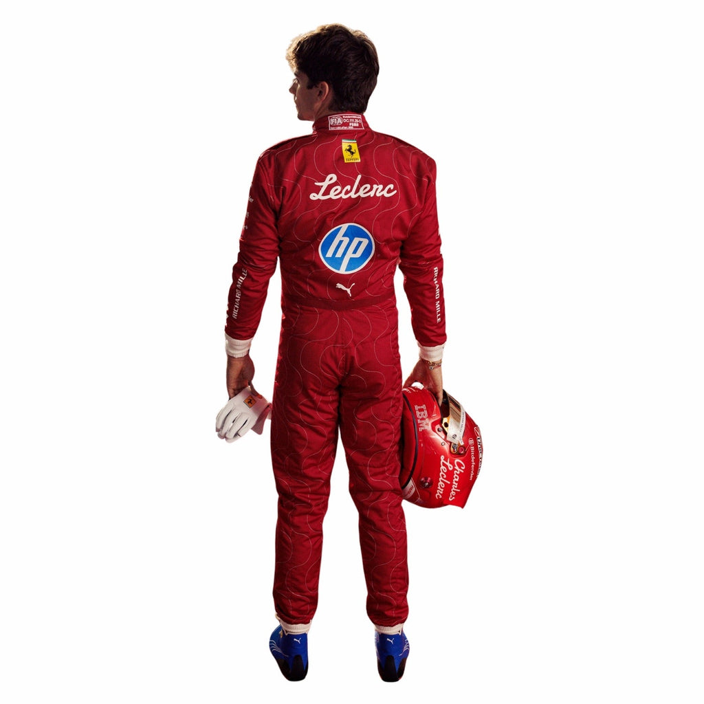 Charles Leclerc 2025 Monza GP F1 Racing Suit Endless Racewear