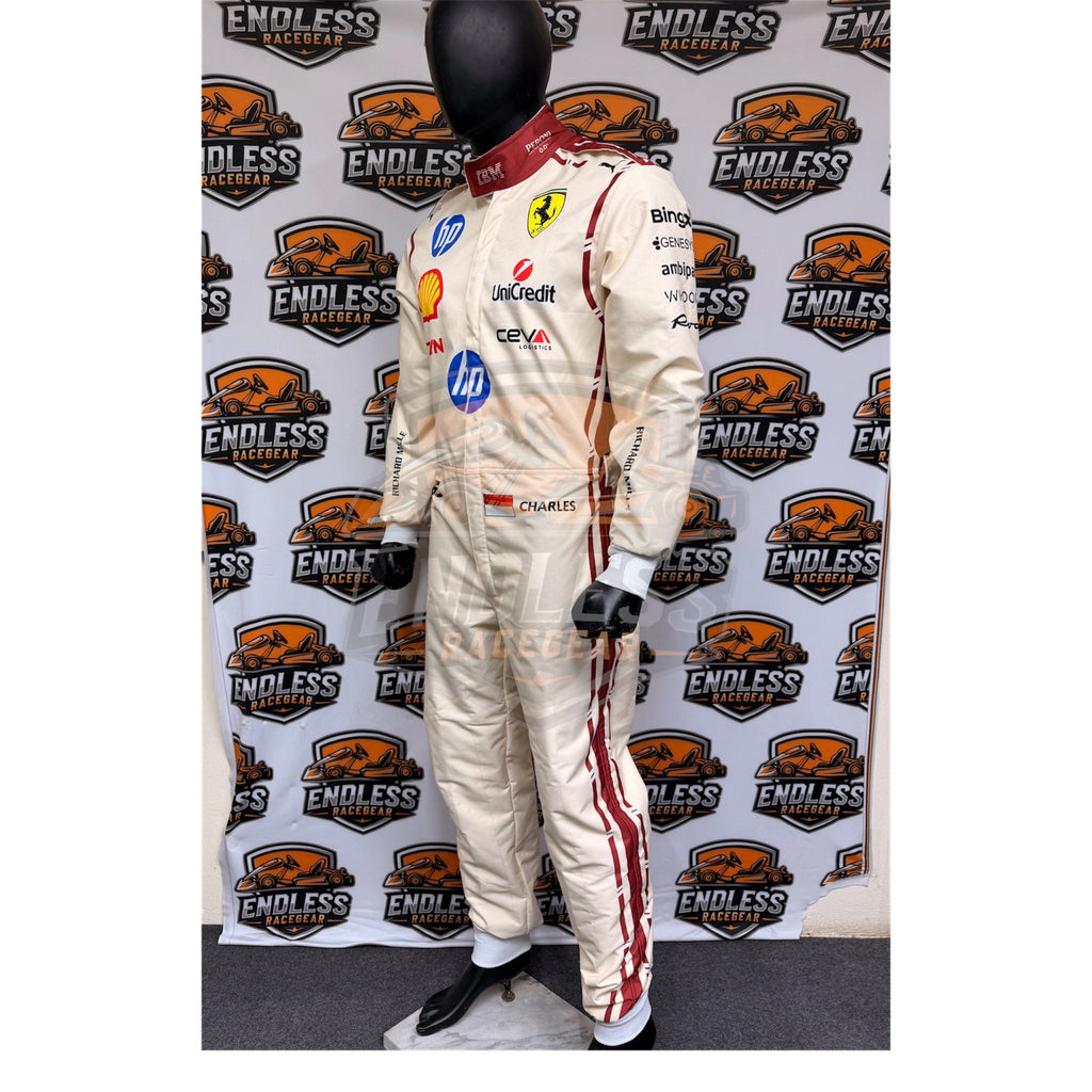 2026 Charles Leclerc Monaco GP Race Suit Replica - Monaco Edition Endless Racegear