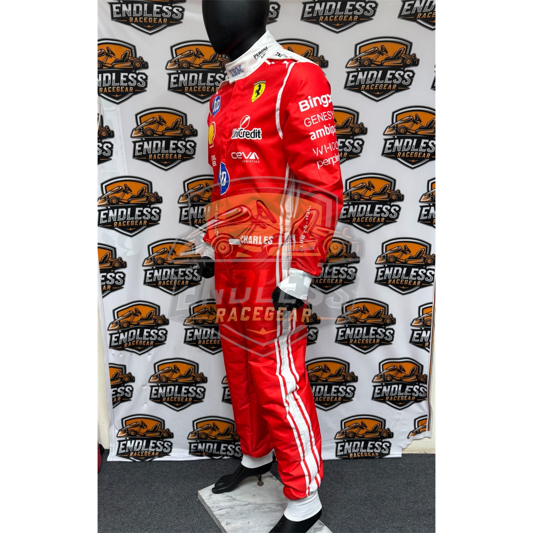 2026  Charles Leclerc Scuderia Ferrari HP Replica Race Suit – Special Edition Endless Racewear