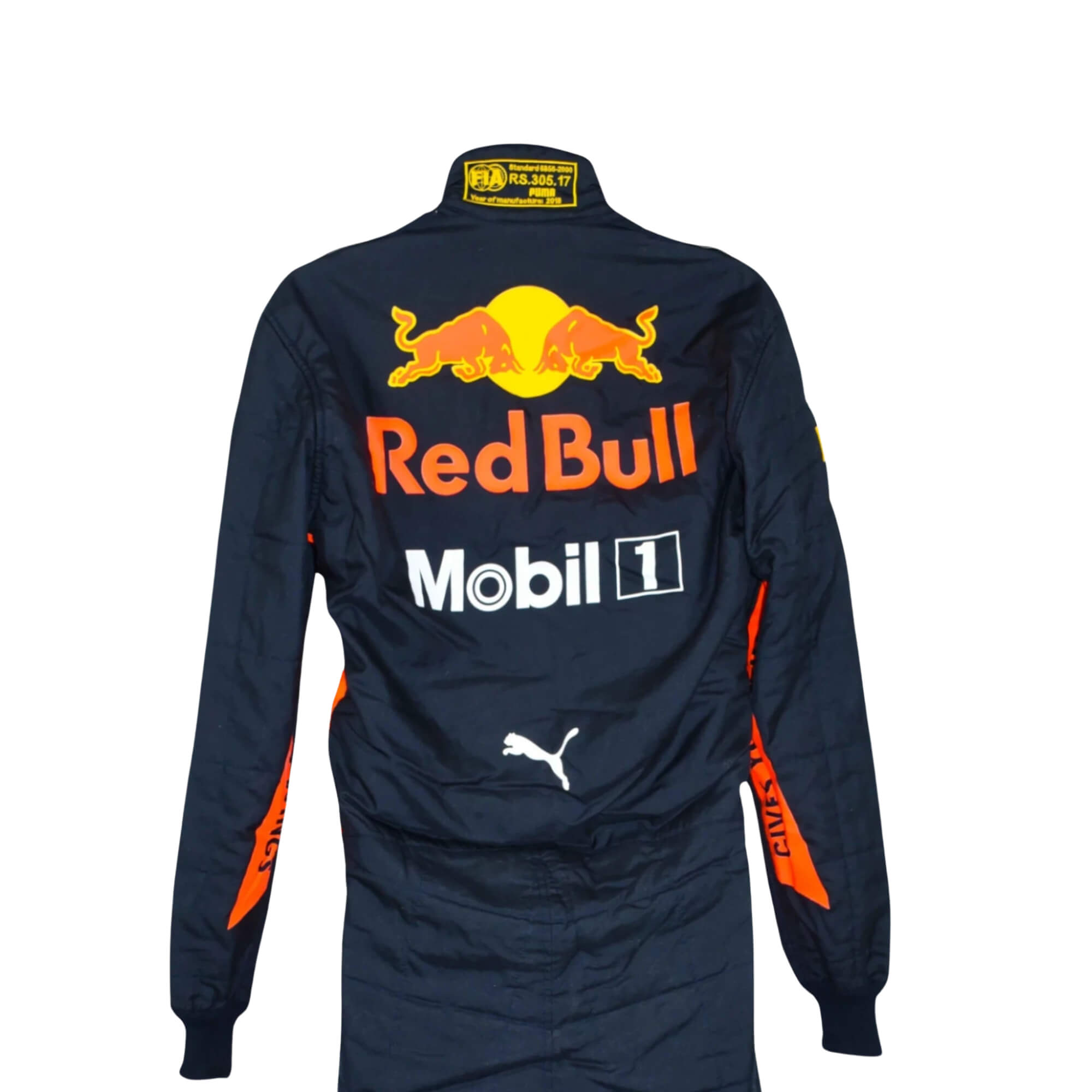 Daniel Ricciardo 2018 F1 Racing Suit Team Redbull Racing Tag Heuer RevEx Gear