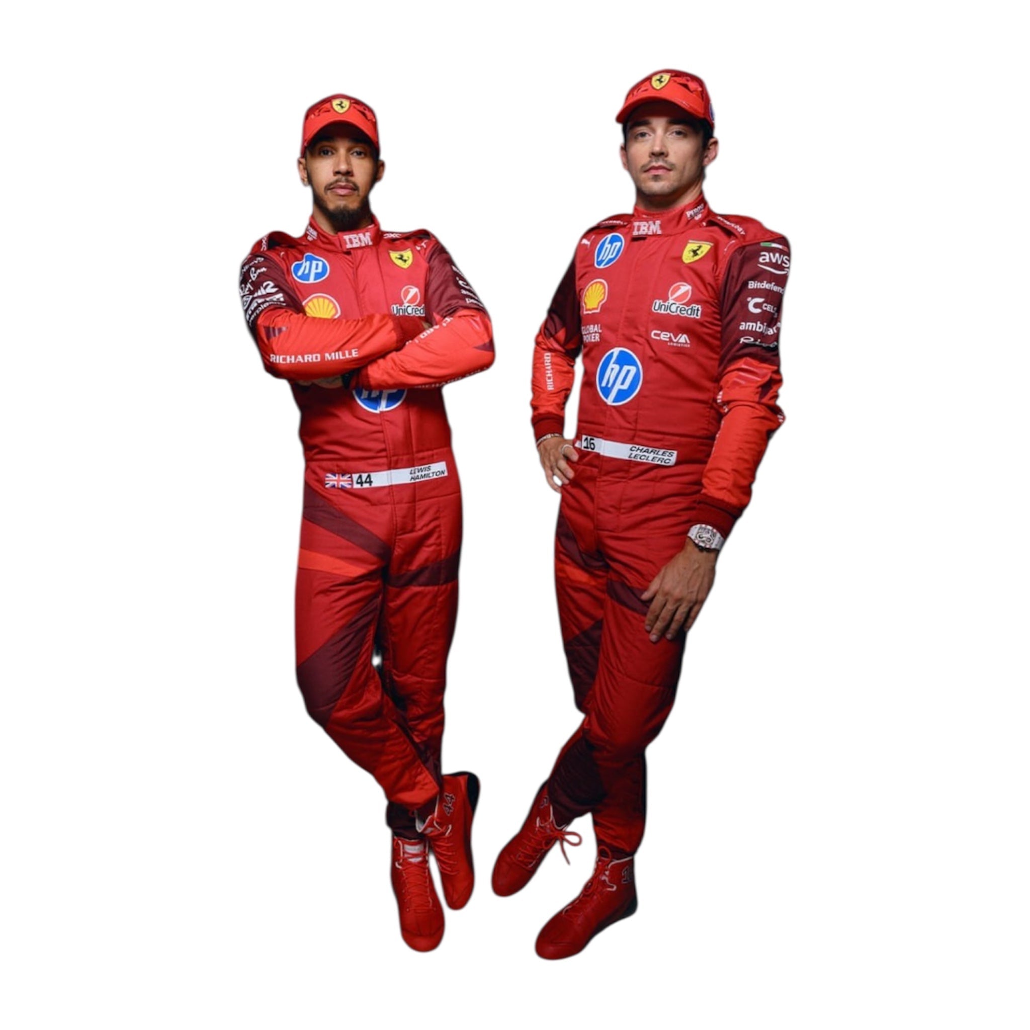 2025 Scuderia Ferrari Las Vages Replica Race Suit Endless Racewear