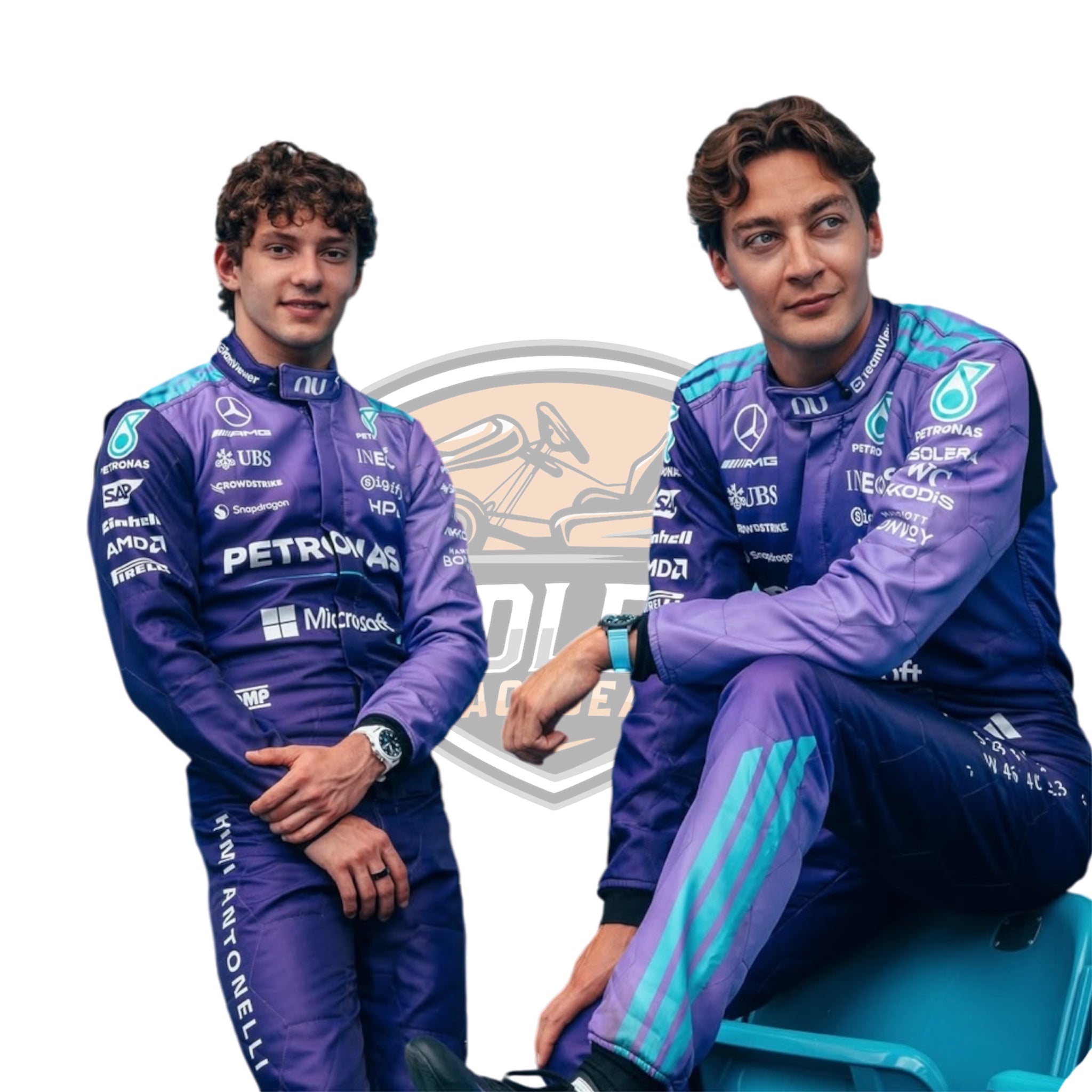 2026 Mercedes Miami GP Neon nights Replica Race Suit | AMG F1 Team Gear Endless Racewear