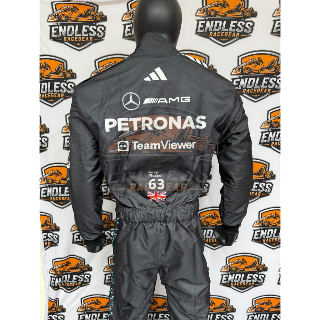 2025 Andrea Kimi Antonelli & George Russell Mercedes replica suit Endless Racegear
