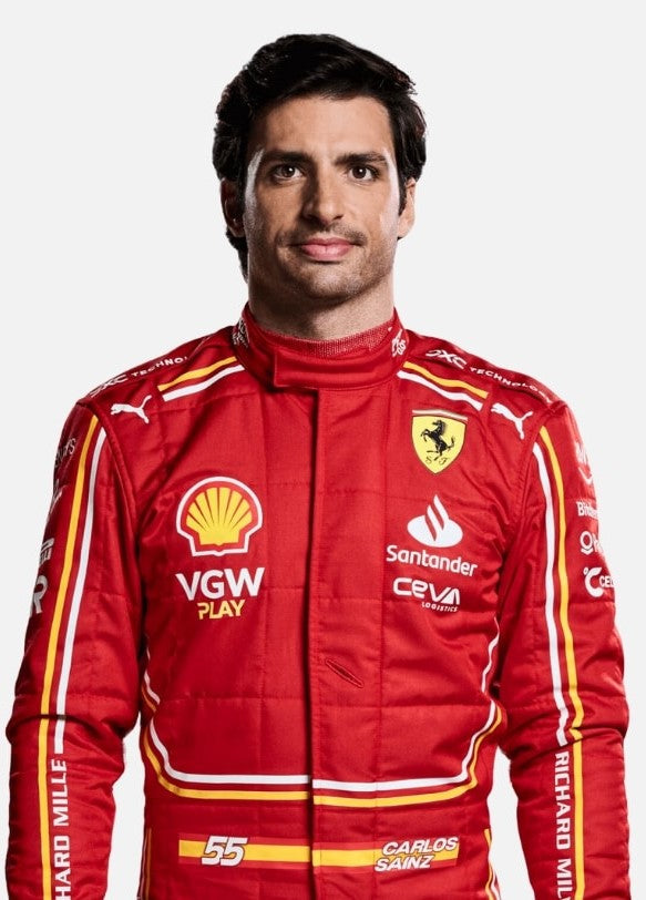 Carlos Sainz  Scuderia Ferrari Race suit 2024 Endless Racewear