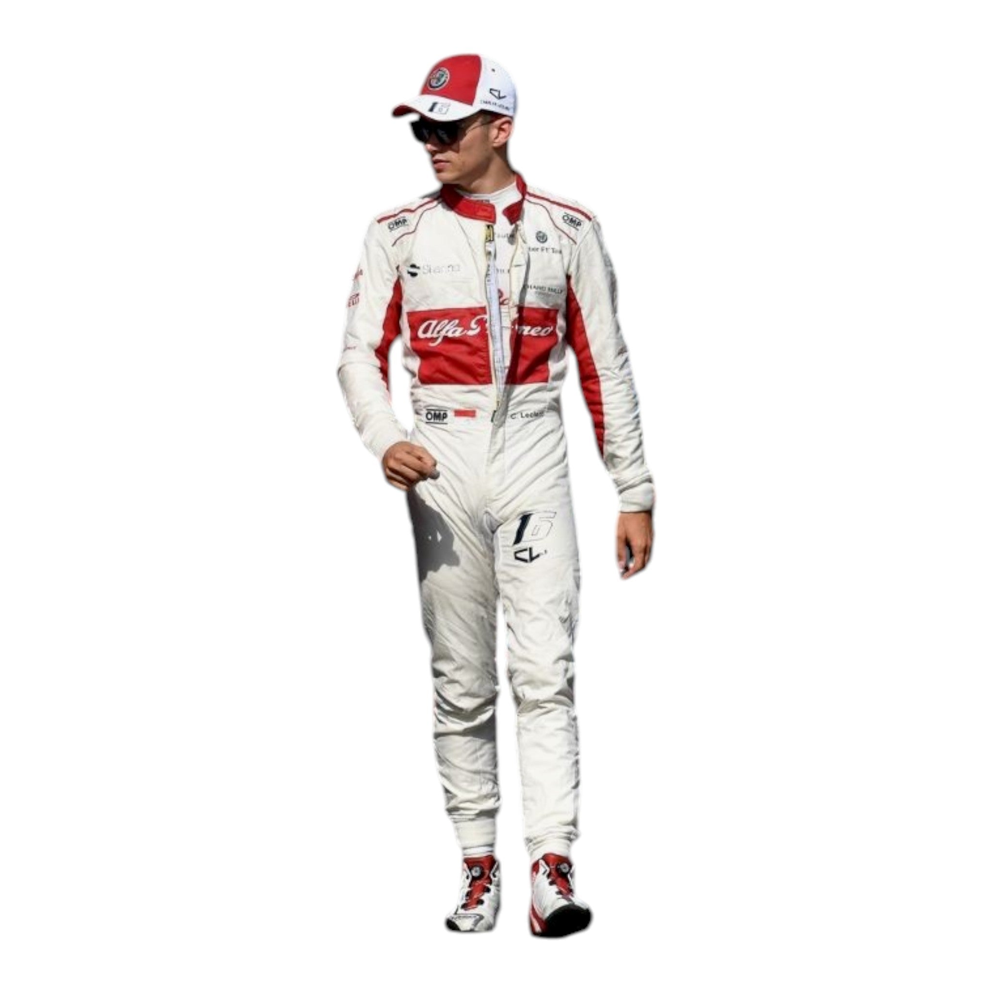2018 Charles Leclerc Alfa Romeo Sauber Formula One Suit Ex Race Gear