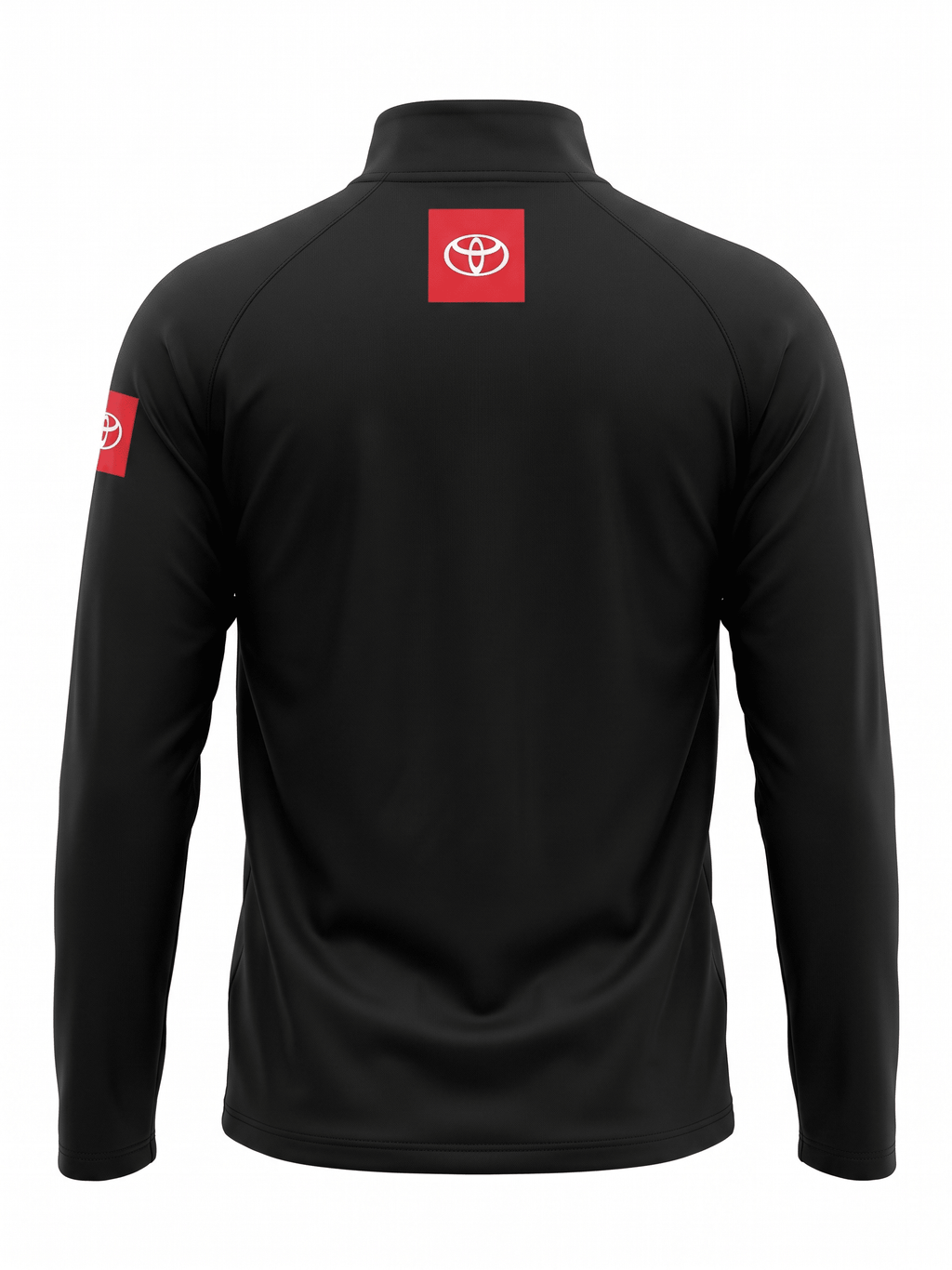 Joe Gibbs Racing Men's Team 1/4 Zip Pullover - Caviar Black