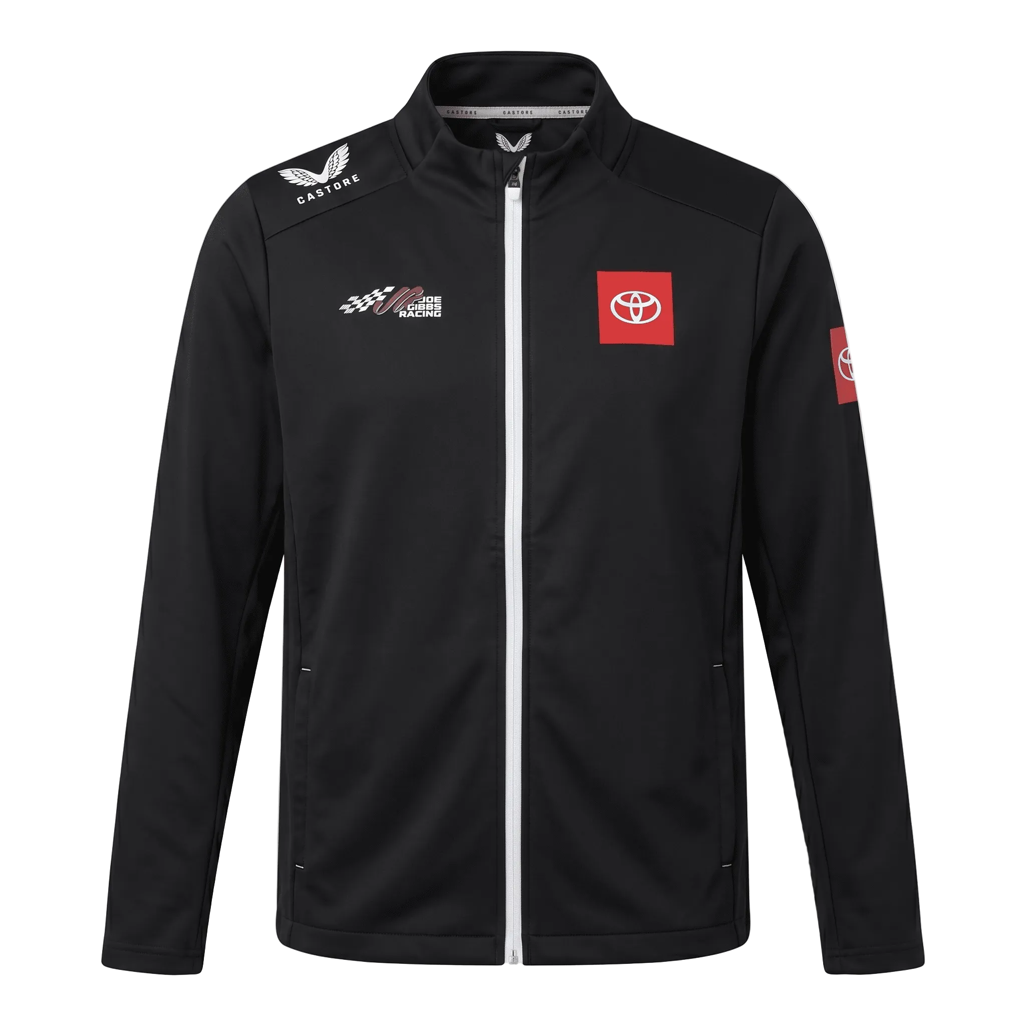 Joe Gibbs Racing Men's Team Softshell Jacket - Caviar Black