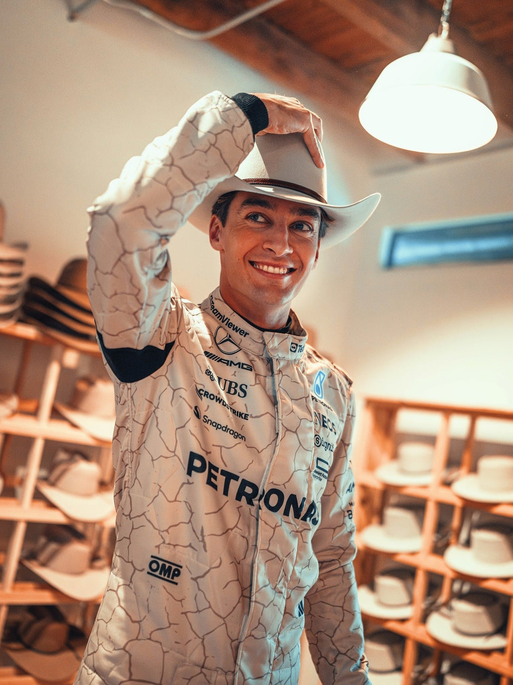 George Russell 2025 USA Austin GP F1 Racing Suit Endless Racewear