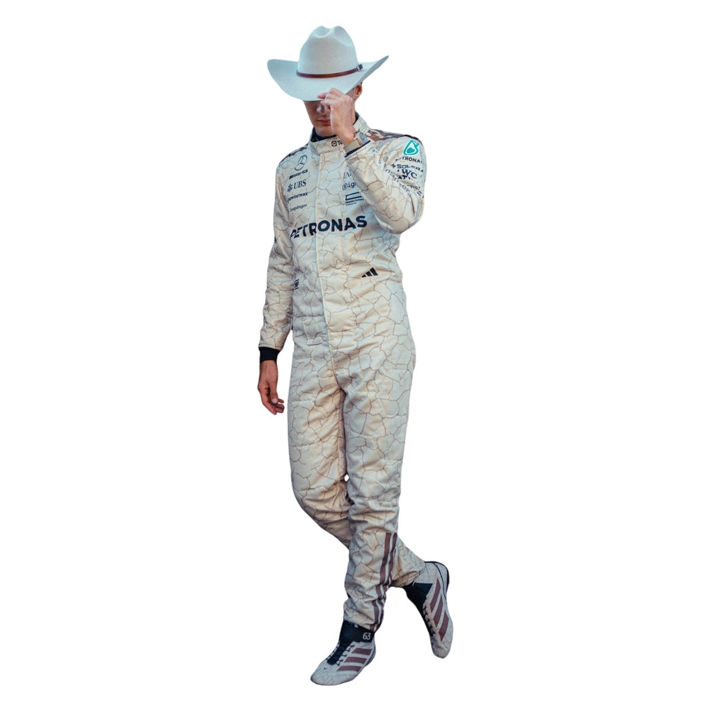 2025 F1 Racing Costume Worn by George Russell & Andrea Kimi Antonelli - USA Austin GP Endless Racewear