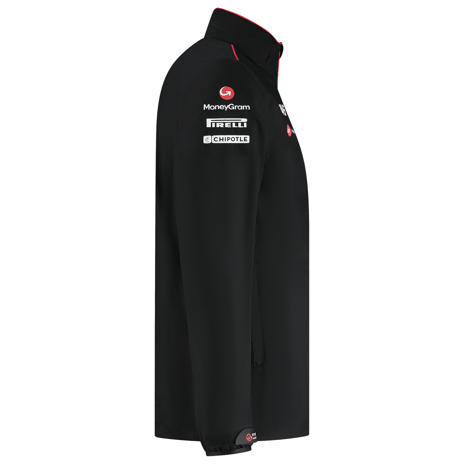 Haas Racing F1 2024 Team Lightweight Rain Jacket - Black