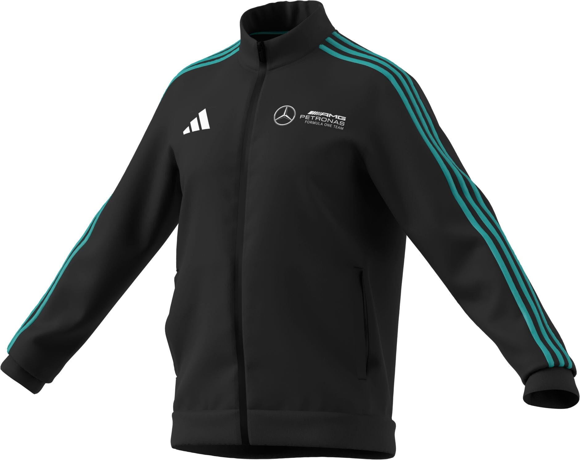 Mercedes - AMG Petronas Formula One Men's Team DNA Track Jacket - Black