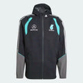 Mercedes - AMG Petronas Formula One Men's Mechanics Rain Jacket - Black