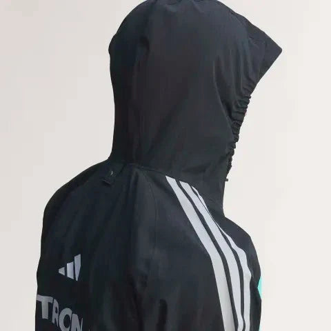 Mercedes - AMG Petronas Formula One Men's Mechanics Rain Jacket - Black
