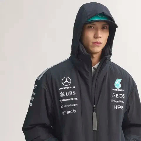 Mercedes - AMG Petronas Formula One 2026 Men's Team Jacket - Black