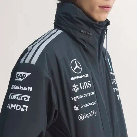 Mercedes - AMG Petronas Formula One 2026 Men's Team Jacket - Black