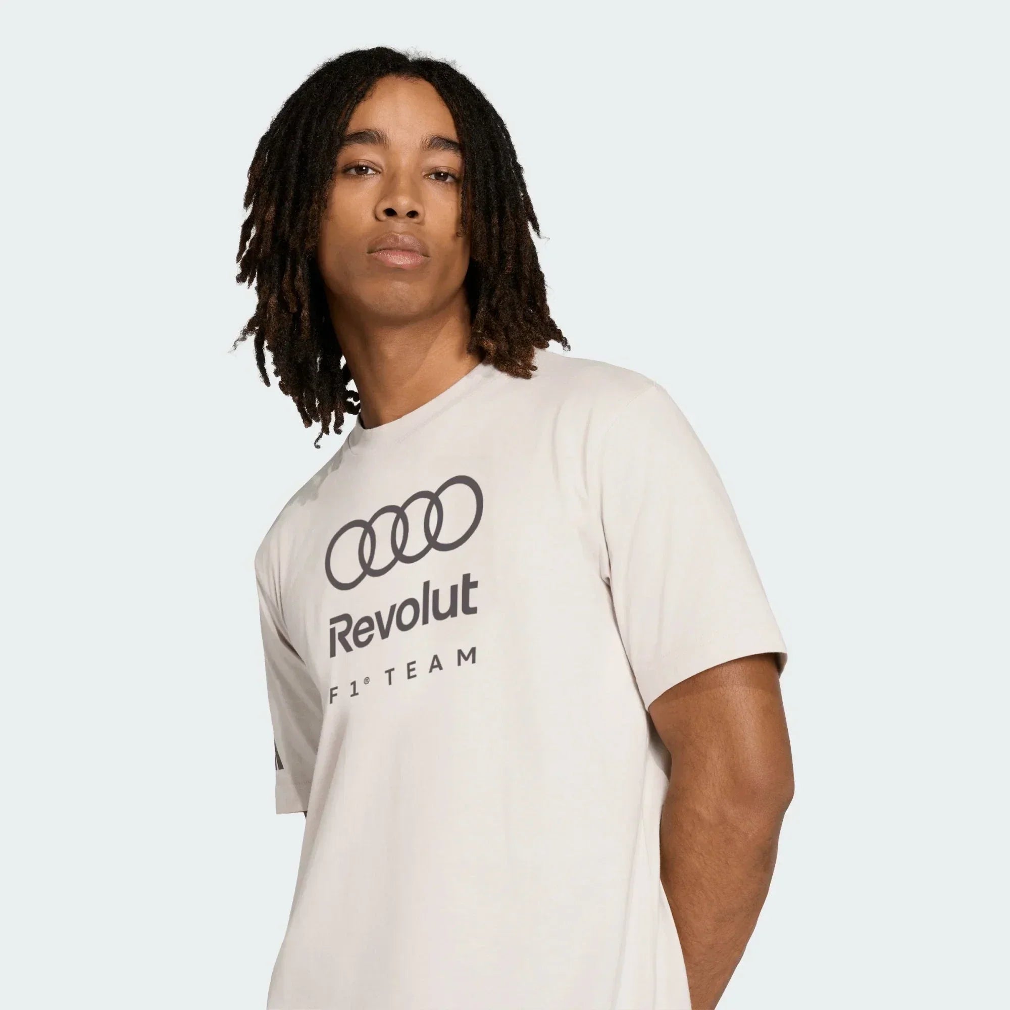 Audi Formula One Men's DNA Graphic T-Shirt - White Audi F1