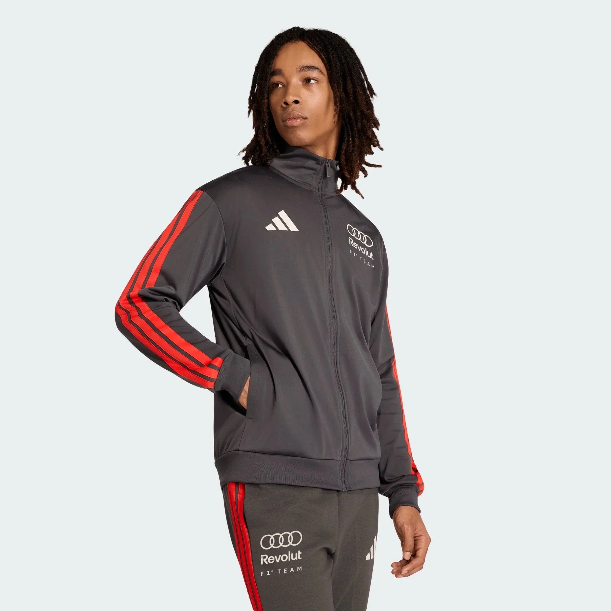 Audi Formula One Men's Team DNA Track Jacket - Gray