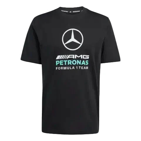 Mercedes - AMG Petronas Formula One Men's DNA Graphic T-Shirt - Black/White T-shirts Mercedes AMG Petronas XS Black 