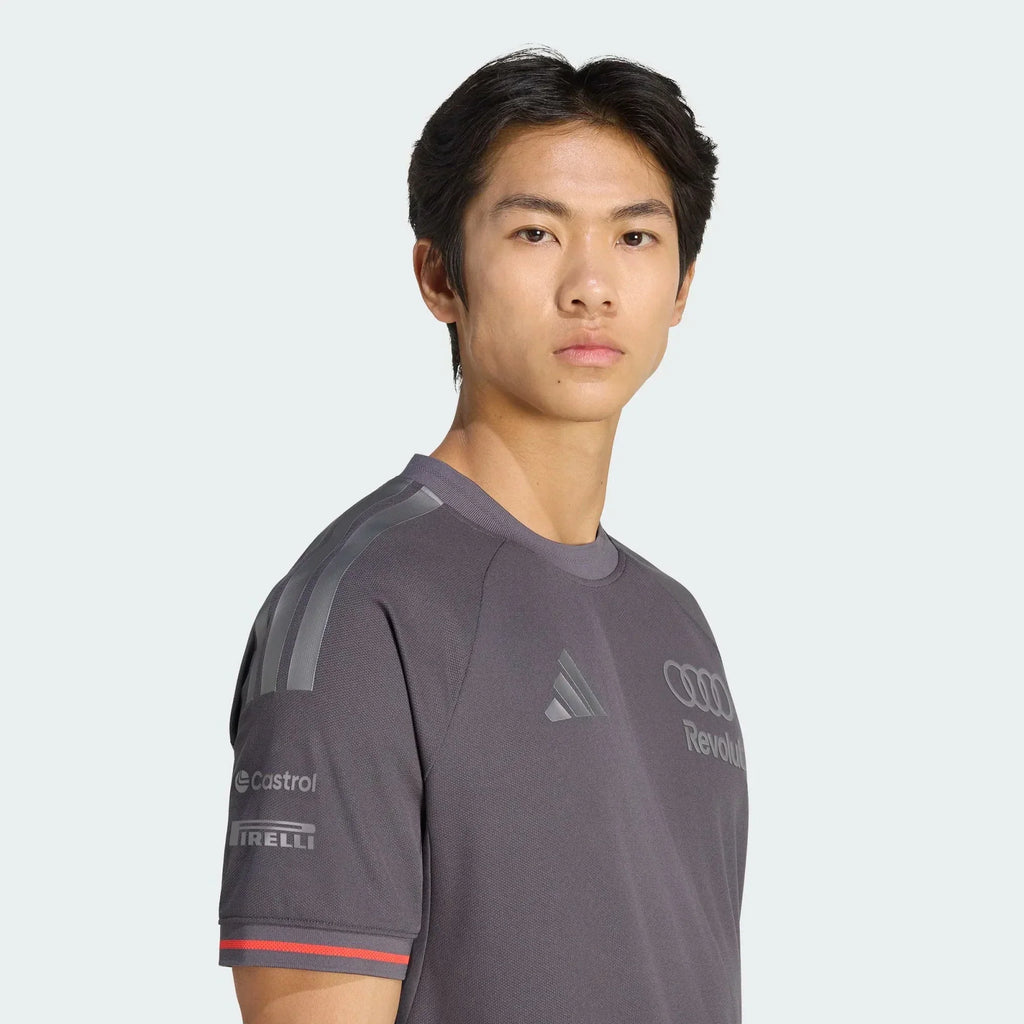 Audi Formula One Men's 2026 Team Authentic T-Shirt - Gray Audi F1