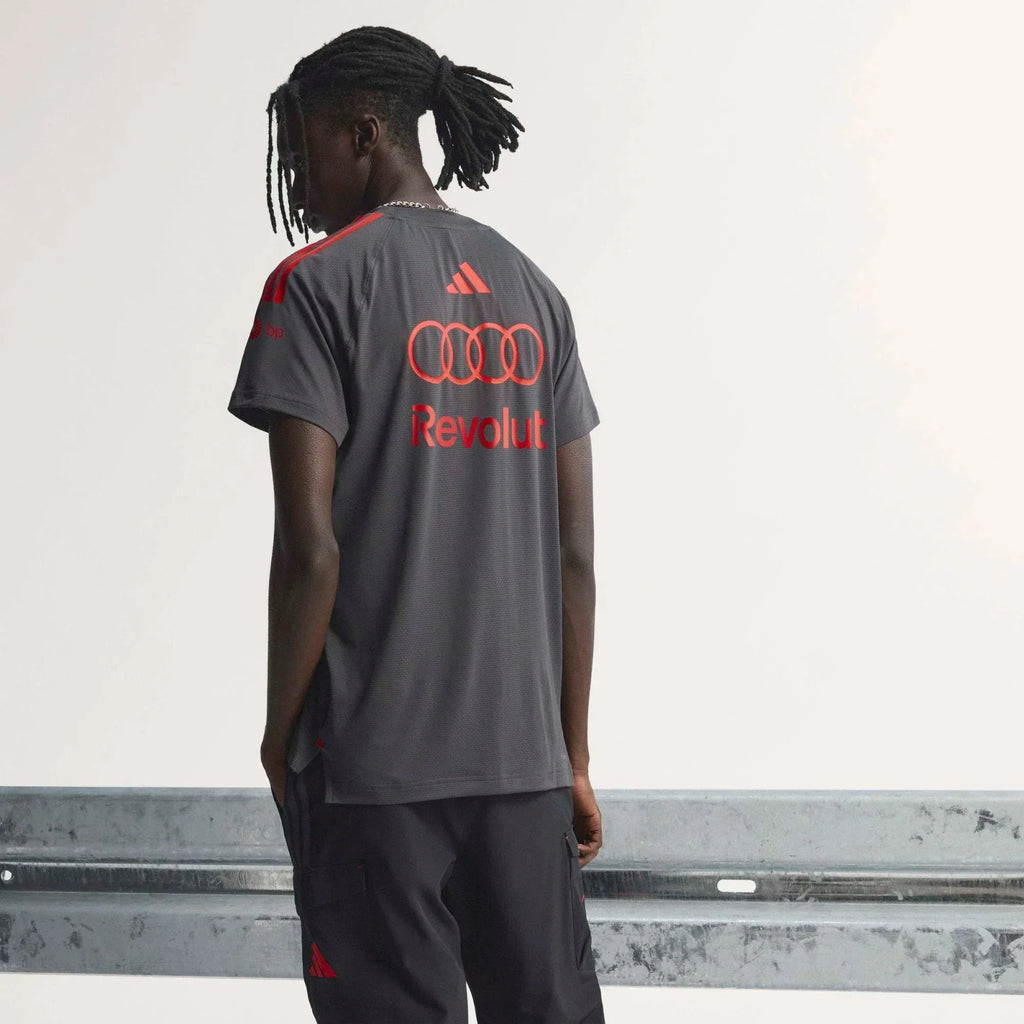Audi Formula One Men's 2026 Team Mechanics T-Shirt - Gray Audi F1