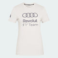 Audi Formula One Women's DNA Graphic T-Shirt - White Audi F1