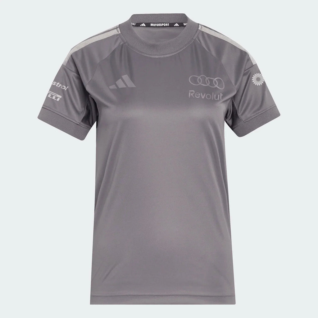 Audi Formula One Women's 2026 Team Drivers T-Shirt - Gray Audi F1
