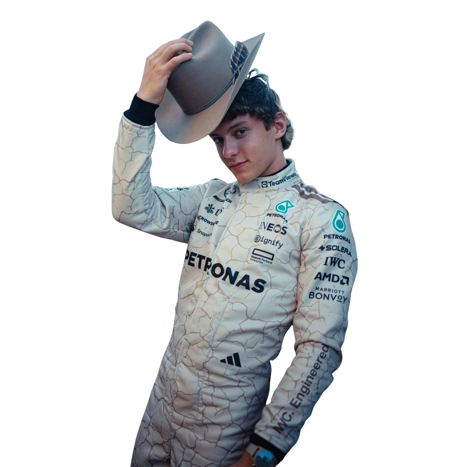 Andrea Kimi Antonelli 2025 USA Austin GP F1 Racing Suit Endless Racewear