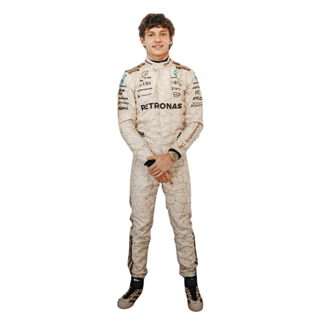 2025 F1 Racing Costume Worn by George Russell & Andrea Kimi Antonelli - USA Austin GP Endless Racewear