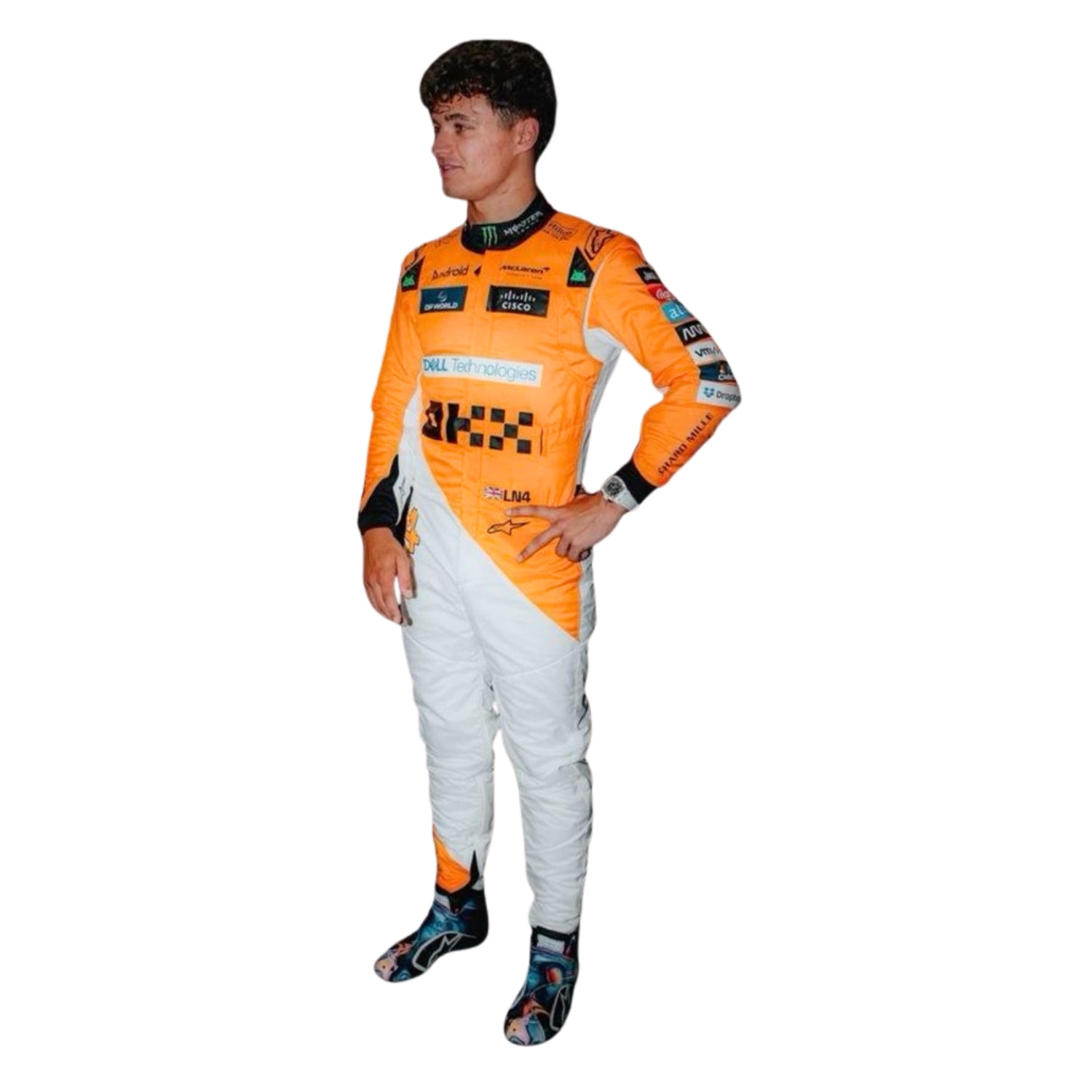 F1 Racing Costume Worn by Lando Norris & Oscar Piastri – 2024 Singapore GP Endless Racewear