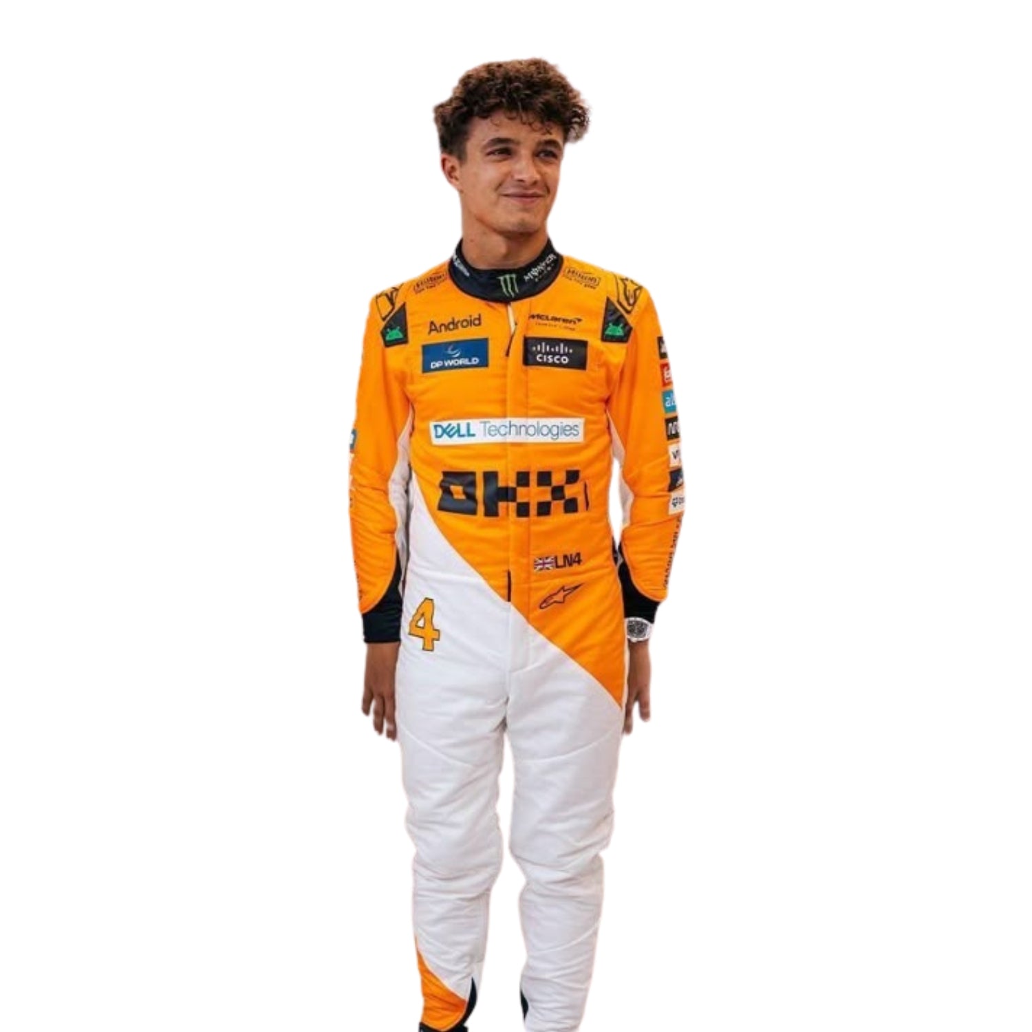 F1 Racing Costume Worn by Lando Norris & Oscar Piastri – 2024 Singapore GP Endless Racewear