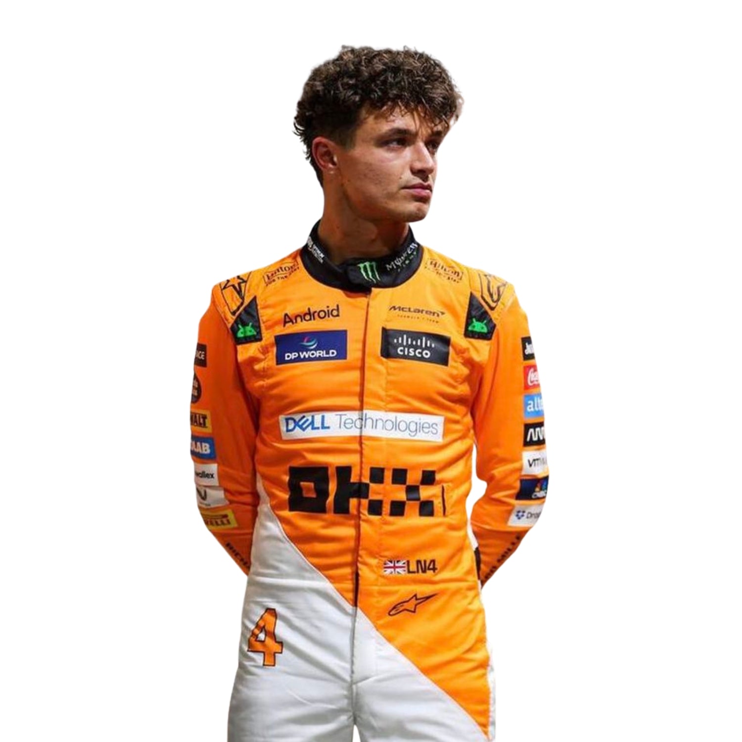 F1 Racing Costume Worn by Lando Norris & Oscar Piastri – 2024 Singapore GP Endless Racewear